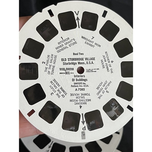 Old Sturbridge Village View Master 3 Reel Packet 1960s views Sturbridge Mass - Picture 7 of 9